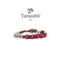 Bracciale Tamashii 5 Tibetani in Argento Agata BHS924-S4-34
